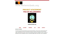 Desktop Screenshot of hellenicgods.org